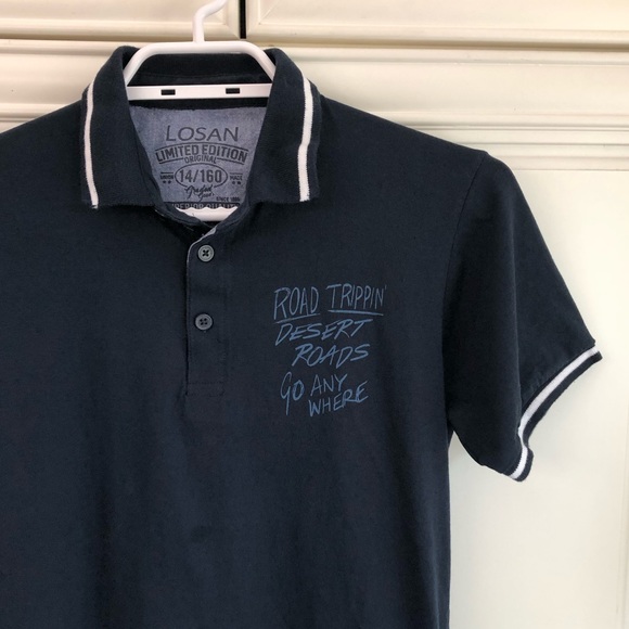 Losan Limited Edition youth boys polo s/s - Picture 2 of 9